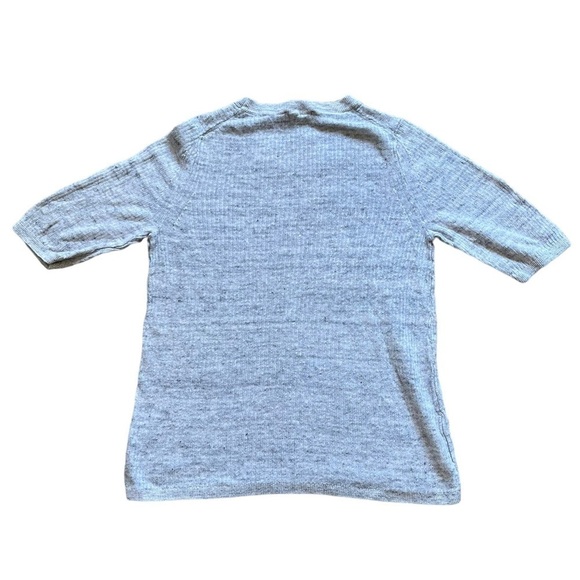 Ann Taylor Grey 3/4 Sleeve Lightweight Sweater | Women’s S - Picture 4 of 7